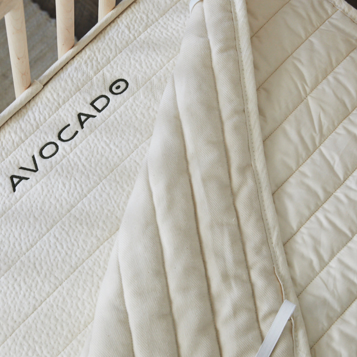 Avocado Green Mattress Organic Crib Pad Protector Made Safe nontoxic natural