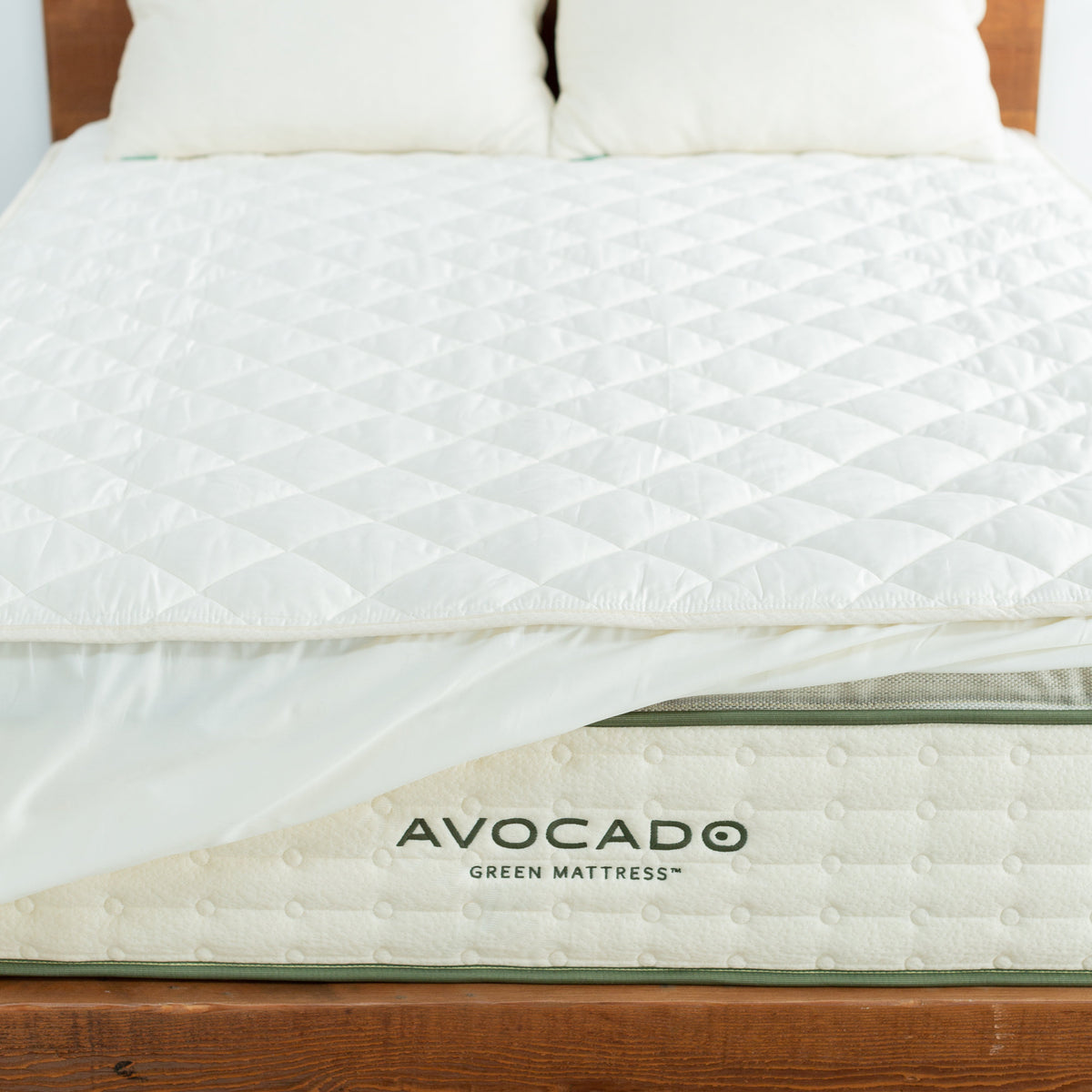 Avocado Green Mattress Organic Pad Protector vegan certified cotton natural