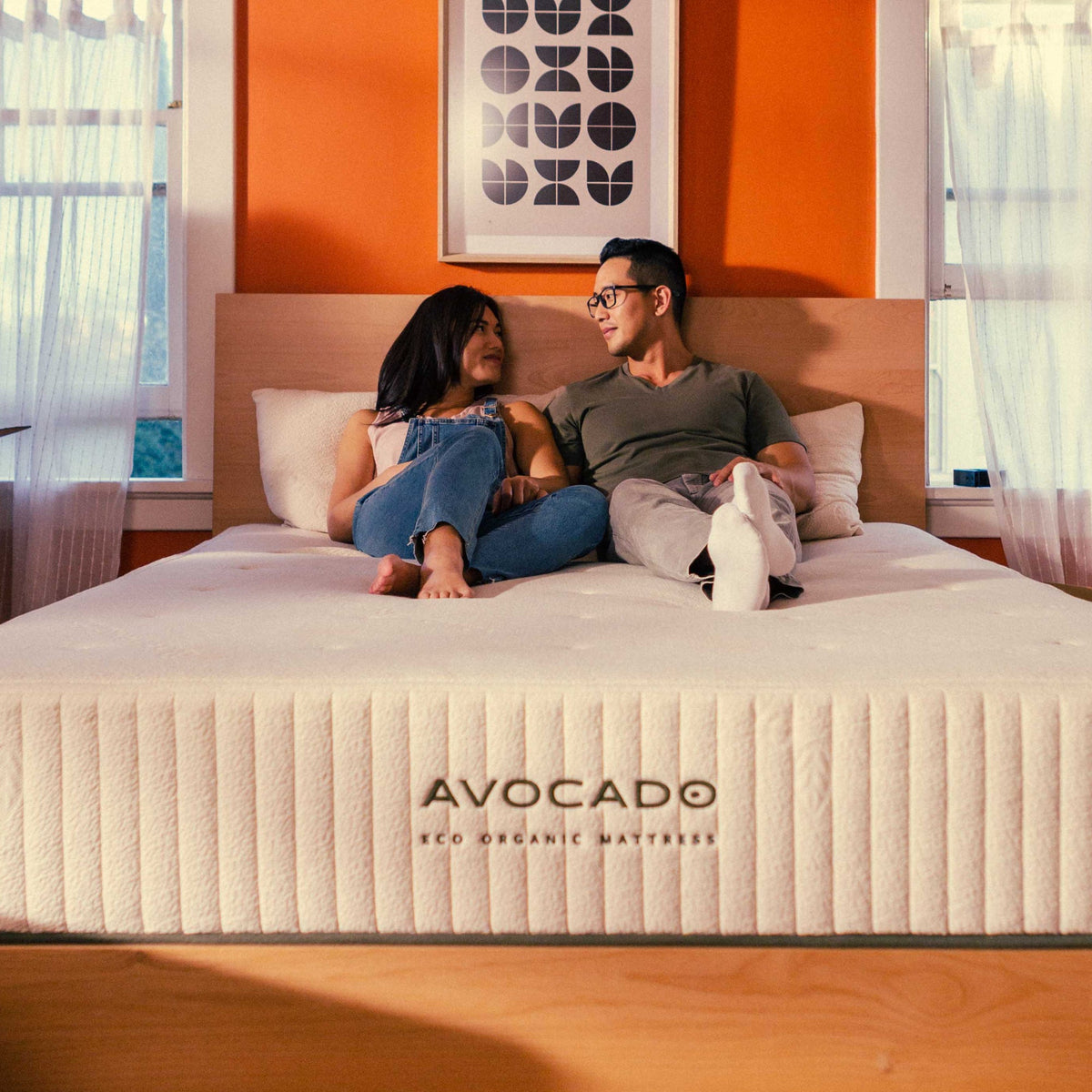 Affordable Mattress - Best organic mattress - We craft our hybrid Eco Organic Mattress in Los Angeles with up to 975 8” pocketed coils and 100% GOLS certified organic latex from our own sustainable farms in India and Guatemala for a contouring, gentle-firm feel.
